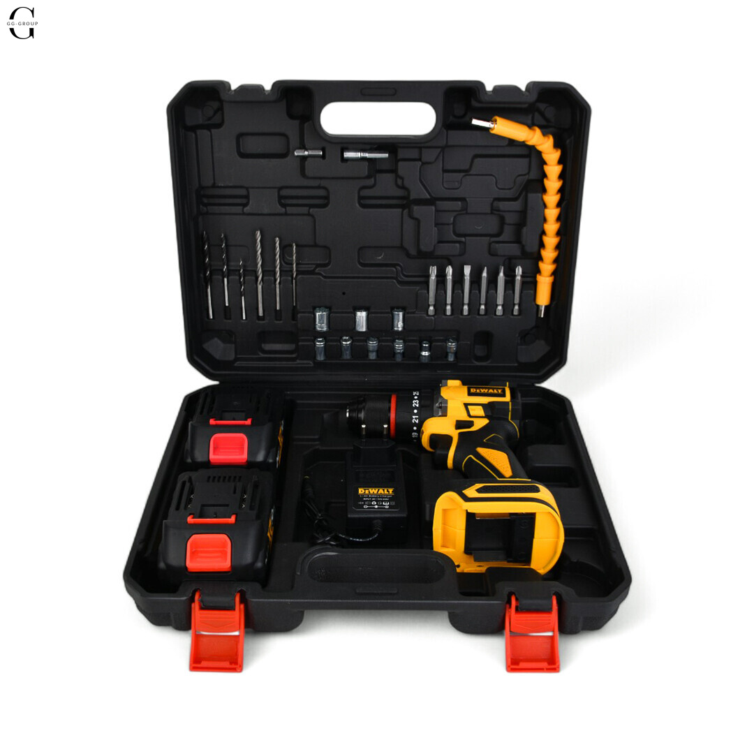 Шуруповерт DeWALT36V Бесщеточный + 2 АКБ 5Ah + Металлический патрон